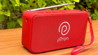 pTron Newly Launched Musicbot Groove Mini Bluetooth Speaker Unboxing  FM Radio Bluetooth Speaker [upl. by Retsam]