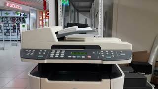 Тест лазерного мфу HP LaserJet 3390 [upl. by Nortad531]