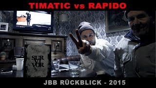 TIMATIC vs RAPIDO I JBB 2015 Rückblick  8tel Finale [upl. by Letsyrc]