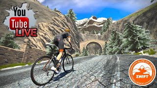 Lama LIVE Saturday Morning Alpe Du Zwift  NOZA Smart Trainer [upl. by Ahtram]