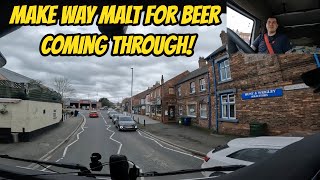 HGV Class 1 Daily Vlog  Loading Malt In Northallerton [upl. by Irotal]