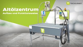 TECALEMIT Altölzentrum  Komponenten und Funktionsweise erklärt  Tutorial [upl. by Dare]