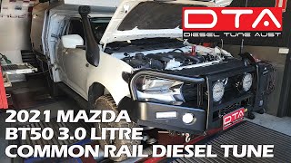 DTA Dyno Tuning Results  Mazda BT50 30L [upl. by Lanie]