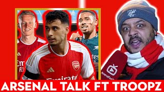 Martinelli amp Jesus need to find form  Zinchenko concerns FT TroopzTV [upl. by Vasileior202]