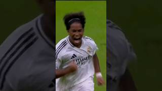 Gol de estréia de Endrick pelo Real Madrid futebol [upl. by Bertila512]