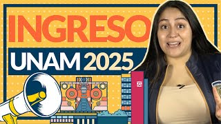 Ingreso a la UNAM en 2025  Fechas examen y tips de ingreso [upl. by Anairt]