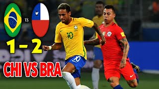 Chile vs Brazil 12  Highlights and Analysis  World Cup Qualifiers [upl. by Auberbach910]