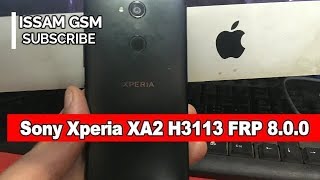 Sony Xperia XA2 Dual SIM H3113 How To bypass frp 800 H3123 H3133 H4113 H4133 [upl. by Nonnac]