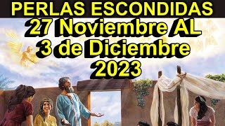 PERLAS ESCONDIDAS de esta semana respuestas CORTAS JOB CAPITULO 2021 27 NOVIEMBRE3 DICIEMBRE [upl. by Paviour]