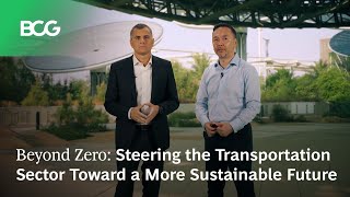 Beyond Zero Steering the Transportation Sector Toward a More Sustainable Future [upl. by Notslah]