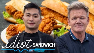 Gordon Ramsay Selects The Best Fried Chicken Sandwich Ft H Woo [upl. by Enyawad800]