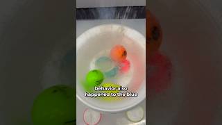 What happens to golf balls in liquid nitrogen ⛳️🧪🥶 [upl. by Fanechka510]