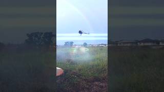 Inverted Flying radiocontrolled helicopter also RC helicopter battery remote control Shorts [upl. by Ocirnor876]