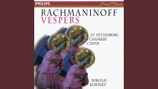 Rachmaninoff Vespers Op 37 VI quotBogoroditse Devoquot [upl. by Tremann]