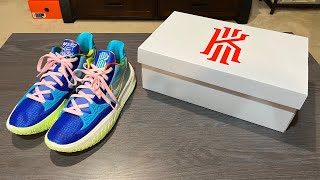 Unboxing  Kyrie 4 Low Sue Fresh [upl. by Katherin]