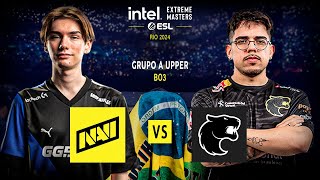 FURIA vs NAVI  IEM RIO 2024  FASE DE GRUPOS  GRUPO A UPPER  BO3  HIGHLIGHTS [upl. by Snapp]