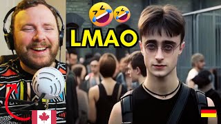 Candian Reacts to Harry Potter but in Berlin [upl. by Jump589]