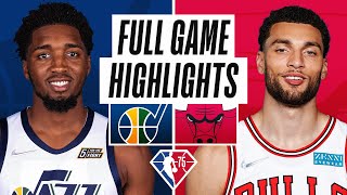 JAZZ at BULLS  FULL GAME HIGHLIGHTS  October 30 2021 [upl. by Mashe]