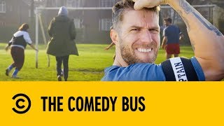 Joel Dommett Is A Full Kit Wnker  The Comedy Bus [upl. by Eanad]