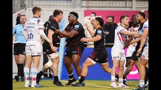 Highlights  Saracens Men 2019 Bristol Bears GPR  Rd 16 [upl. by Asikal]