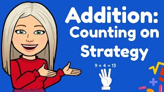 Mini Maths Tutorial Addition Counting on Strategy FoundationYear 1 [upl. by Okim]