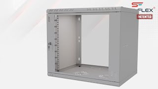 HU RACK szekrény Standard 19 9U 400 sticla gri [upl. by Veda]