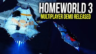 Homeworld 3  Just Released A Playable Demo and its Awesome ad [upl. by Ardnoet]