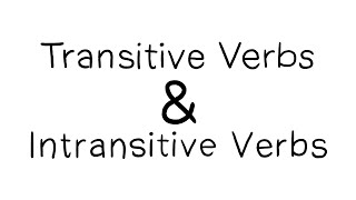 Transitive Verbs amp Intransitive Verbs  Japanese Song for Learning Verbs [upl. by Winer]