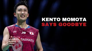 Kento Momota Says Goodbye [upl. by Ynitsed]