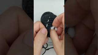 Lets crochet a cute spider A FREE tutorial is on my channel crochethalloween crochettoy diytoys [upl. by Chilt]