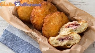 Bombe di Patate  Ricetta in 1 minuto [upl. by Aiyn]