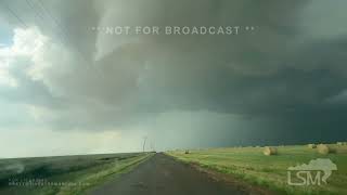 Tornado doing damage near Seiling OK [upl. by Erek]