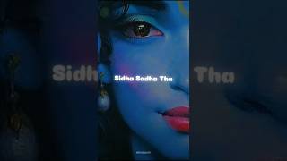 Bhola Bhala Tha Sidha Sadha Tha  Sri Krishna Status  Krishna Bhakt  youtubeshorts radheshyam [upl. by Natascha]