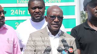 KAKAMEGA POLITICIANS CONDEMN ECHESA DETENTION KHALWALE THANKS RUTO AND GACHAGUA FOR INTERVENTION [upl. by Bodrogi865]