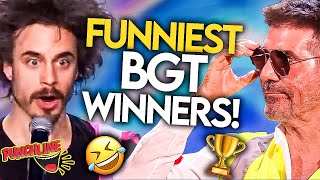 FUNNIEST Comedians that WON Britains Got Talent [upl. by Torbart]