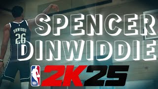 NBA 2K25 Spencer Dinwiddie Jumpshot Fix SPOT ON [upl. by Layman]