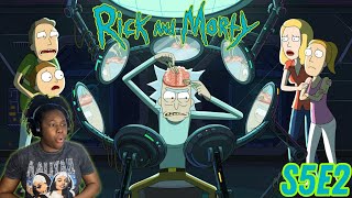 DECOYS Rick amp Morty S5E2 Reaction [upl. by Cowles]