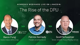 Webinar The Rise of the DPU [upl. by Nomrej]