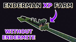 Best xp Farm Minecraft 121  Lvl 30 in seconds Enderman Farm Without Endermite [upl. by Hemetaf]