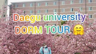 Daegu University🇰🇷 DORM TOUR🏫 ★ vlog★★대구대학교 기숙사★ koreanuniversity southkorea [upl. by Inaj]