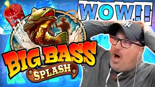 MASSIVE WIN On Big Bass Splash BONUS BUYS [upl. by Akeimahs164]