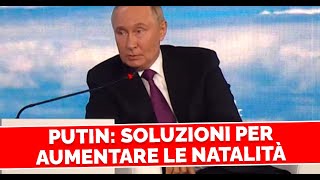 Putin Soluzioni per Aumentare la Natalità e Migliorare la Produttività in Russia con AI e Robotica [upl. by Hajin37]