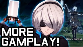 New 2B Gameplay in Granblue Fantasy Versus Rising [upl. by Sumahs]