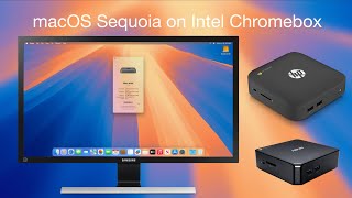 macOS Sequoia on Intel Chromebox  Hackintosh [upl. by Floeter]