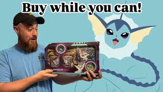 Opening a Vaporeon Vmax Premium Collection [upl. by Esila]