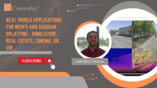 Real World Applications for NeRFs and Gaussian Splatting  Simulation Real Estate Cinema AR VR [upl. by Nicram]