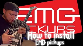 How to install EMG pickups [upl. by Brottman]