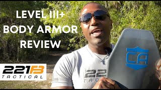 Body Armor Review  Caliber Armor Level III AR550 MultiCurve Steel [upl. by Armando715]