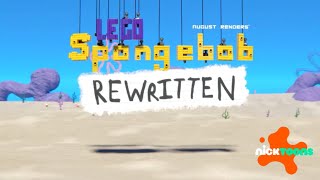 Lego SpongeBob Rewritten Intro on NickToons USA 32724 [upl. by Starbuck]