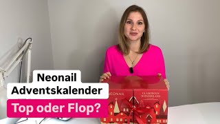 Adventskalender NEONAIL geöffnet und bewertet von Nageldesignerin [upl. by Kone]